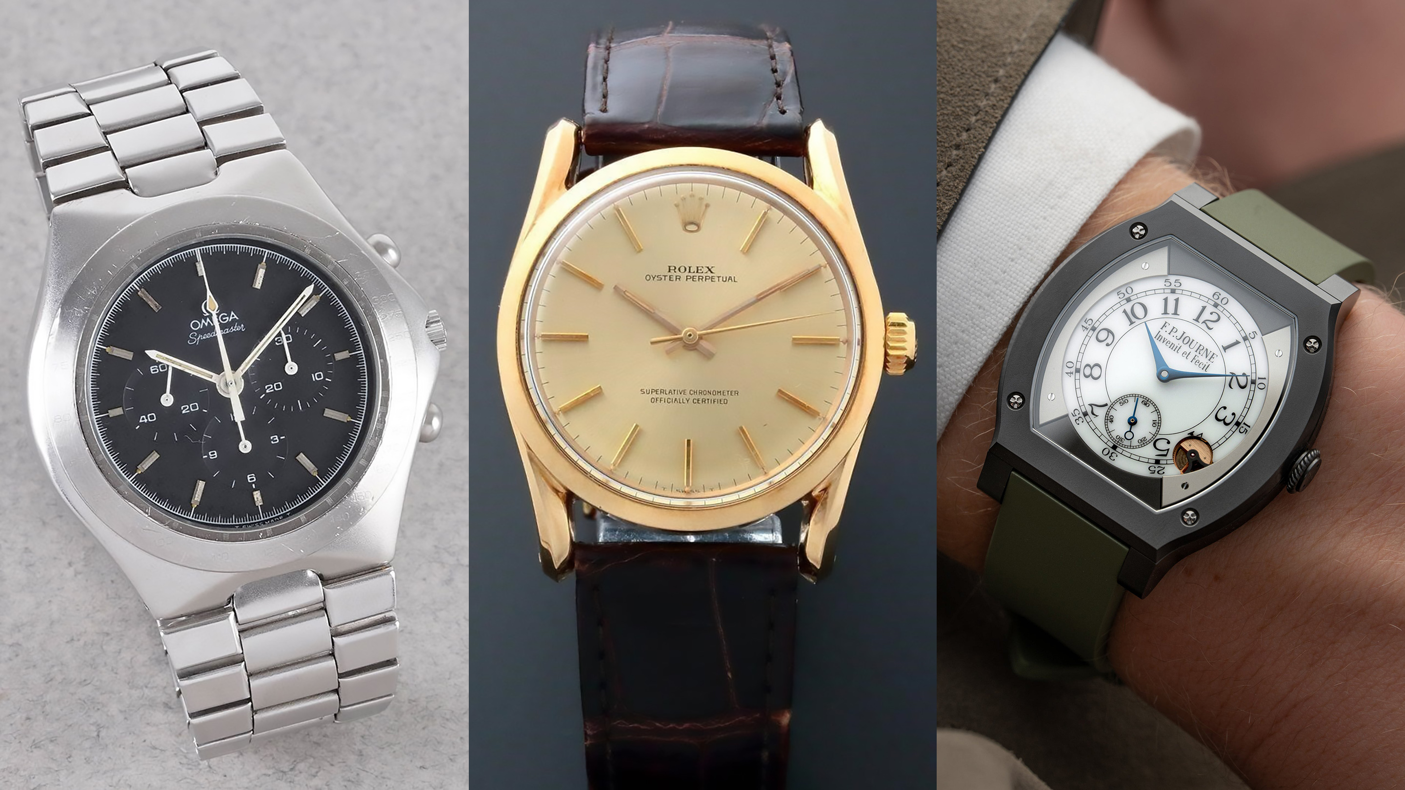 Bring a Loupe: A Heuer Dato 12, A Rolex Bombé, and—What's That?—An F.P.Journe Élégante?