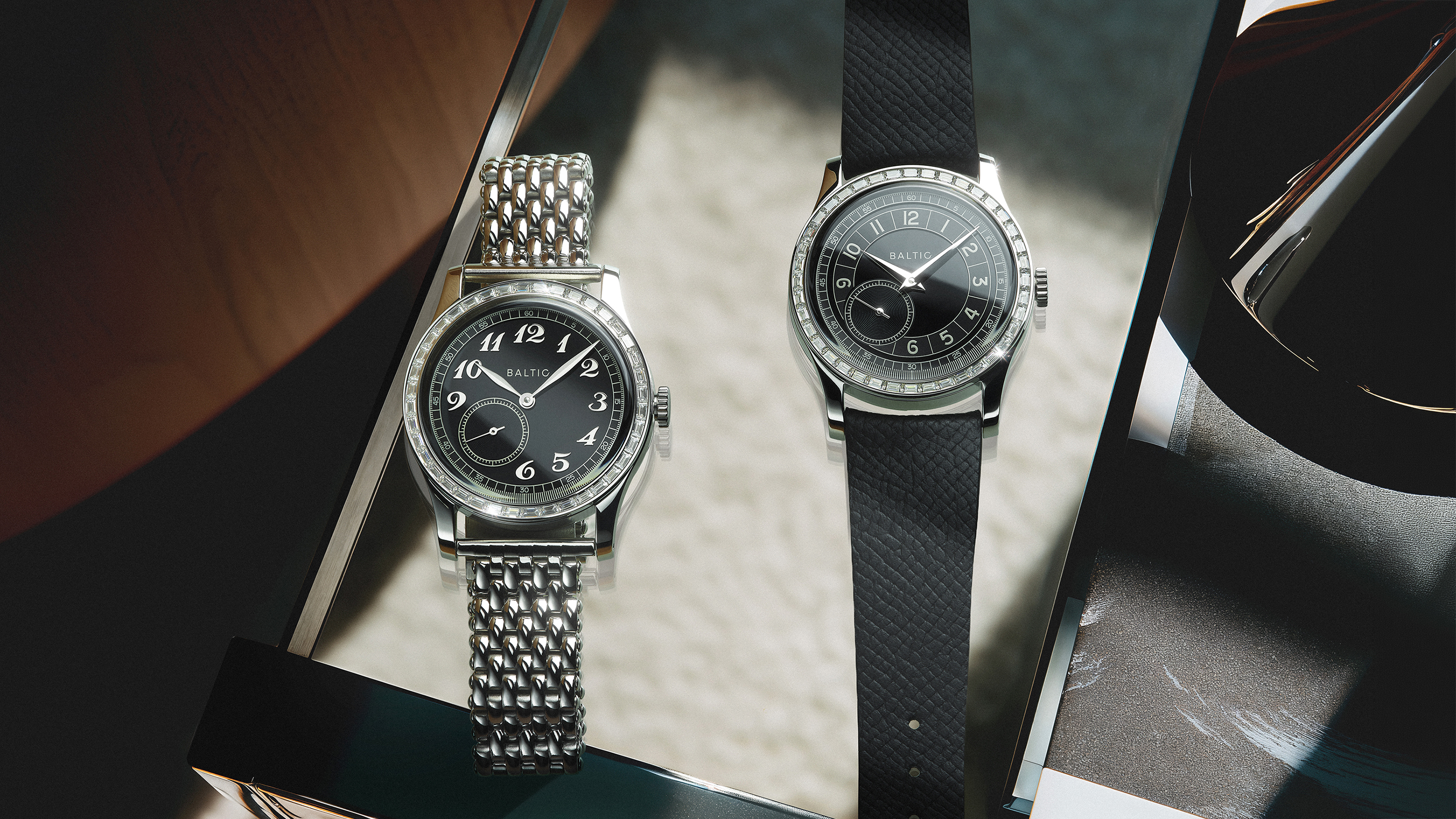 Introducing: The Final Baltic MR, With Two Different Black Dials And Gem-Set Moissanite Bezel