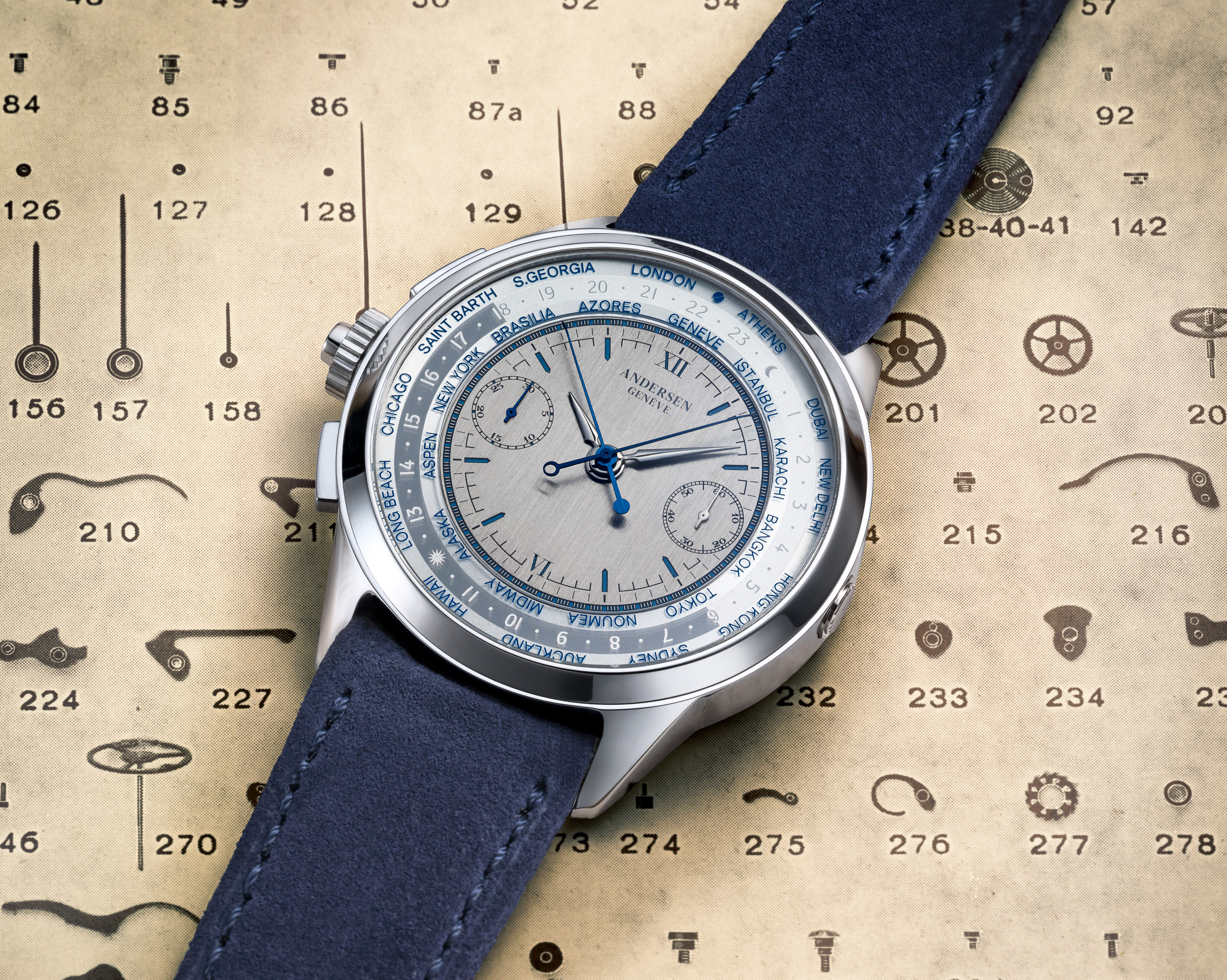 I Spent Last Week In Geneva, And The Andersen Geneve Rattrapante Mondial Was The Best Thing I Saw