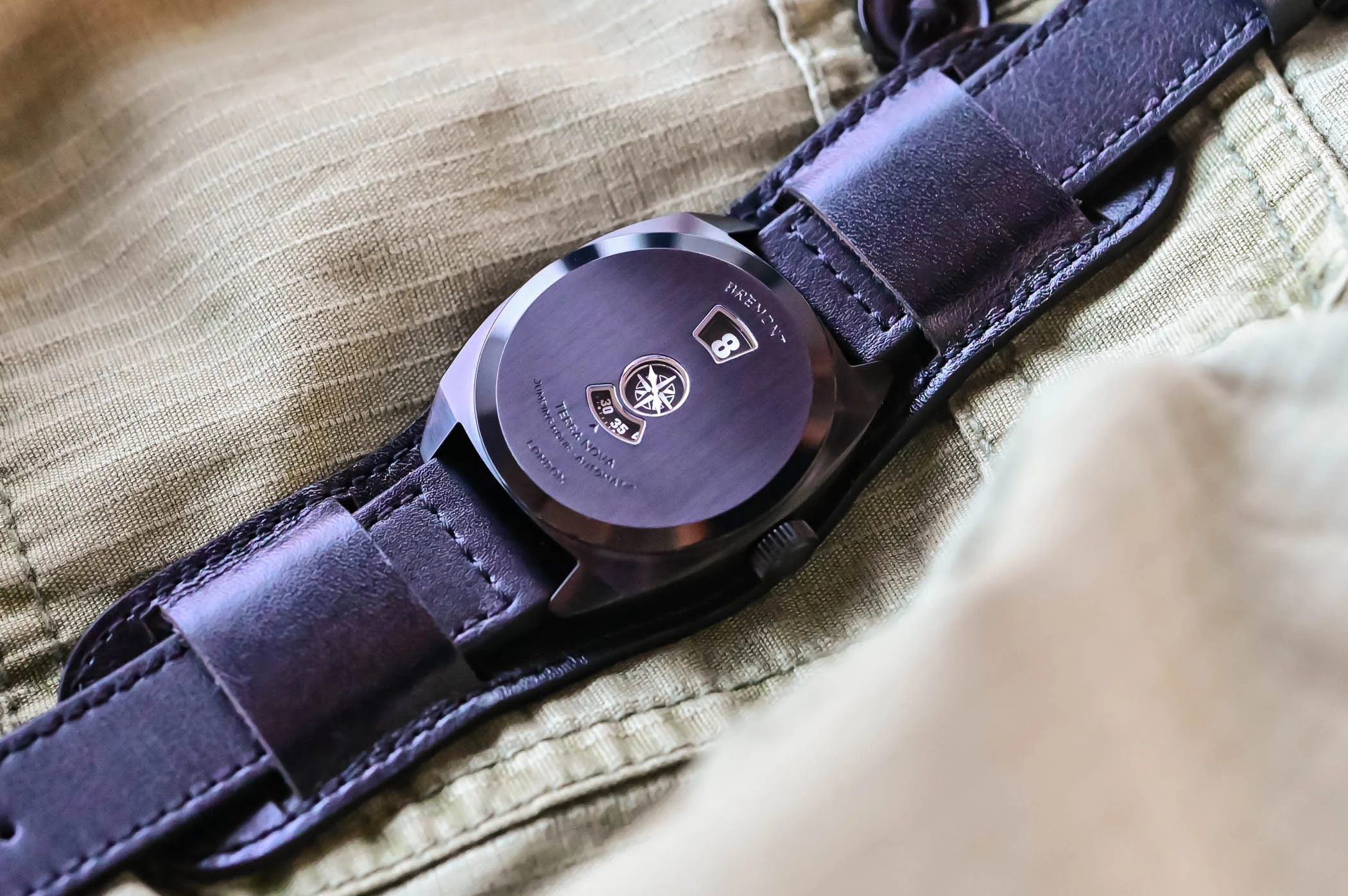 First Look – The Bremont Terra Nova 38 Jumping Hour Stealth Black