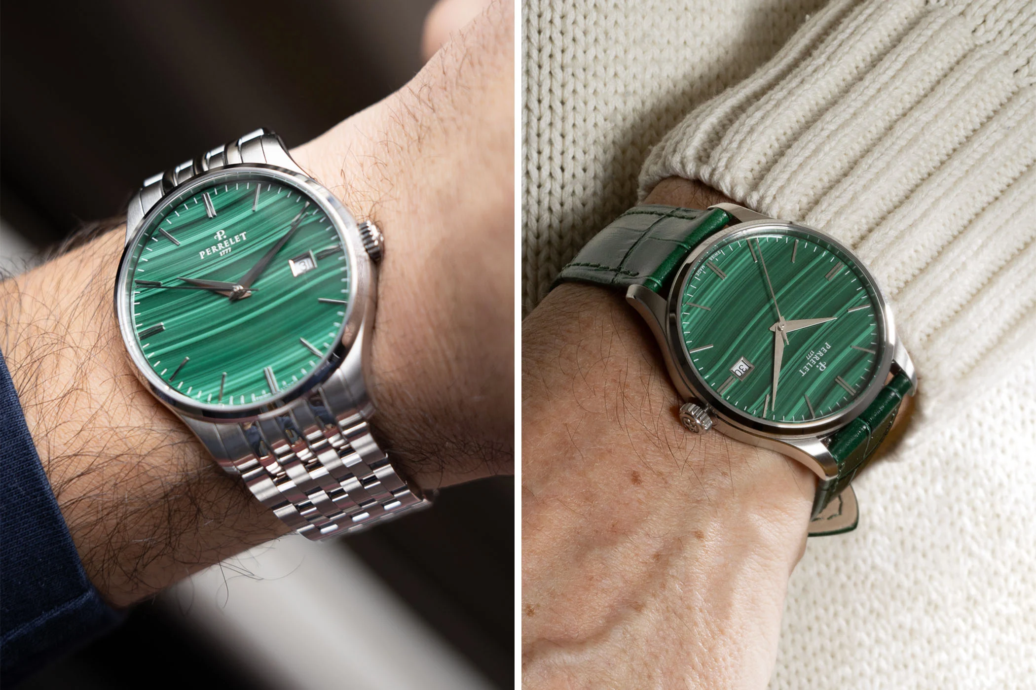 Introducing – The New Perrelet Weekend Malachite