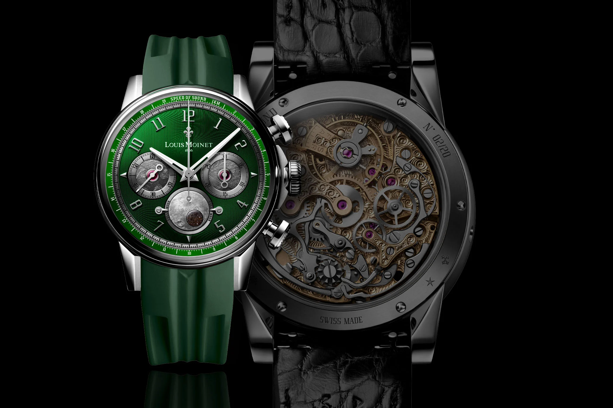 Introducing – Heritage and Modernity Converge with Three New Louis Moinet Speed of Sound