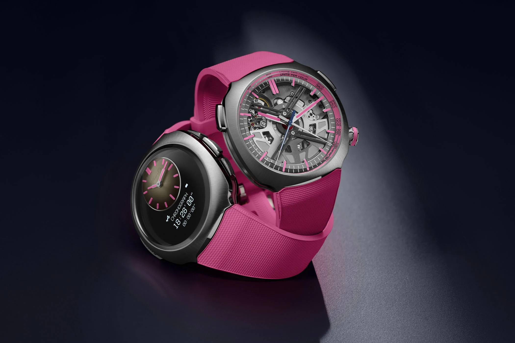 Introducing – The New H. Moser & Cie. Streamliner Alpine Drivers Pink Edition is Performance, Exposed