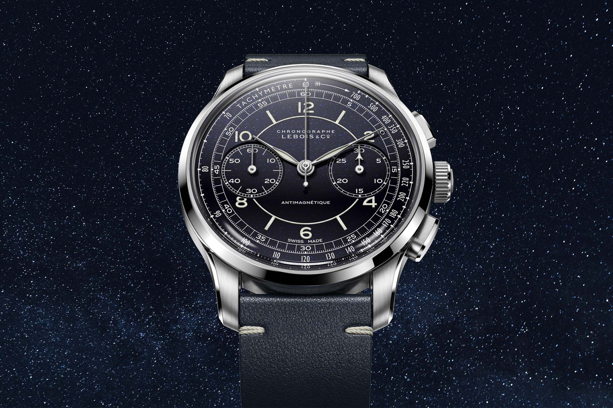 Introducing – Lebois & Co Heritage Sector Chronograph Aventurine