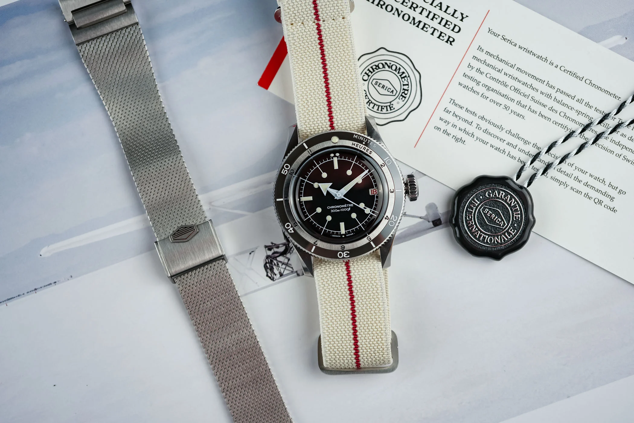 First Look – Save the Date, with the new Serica Ref. 5330 Dive Chronometer