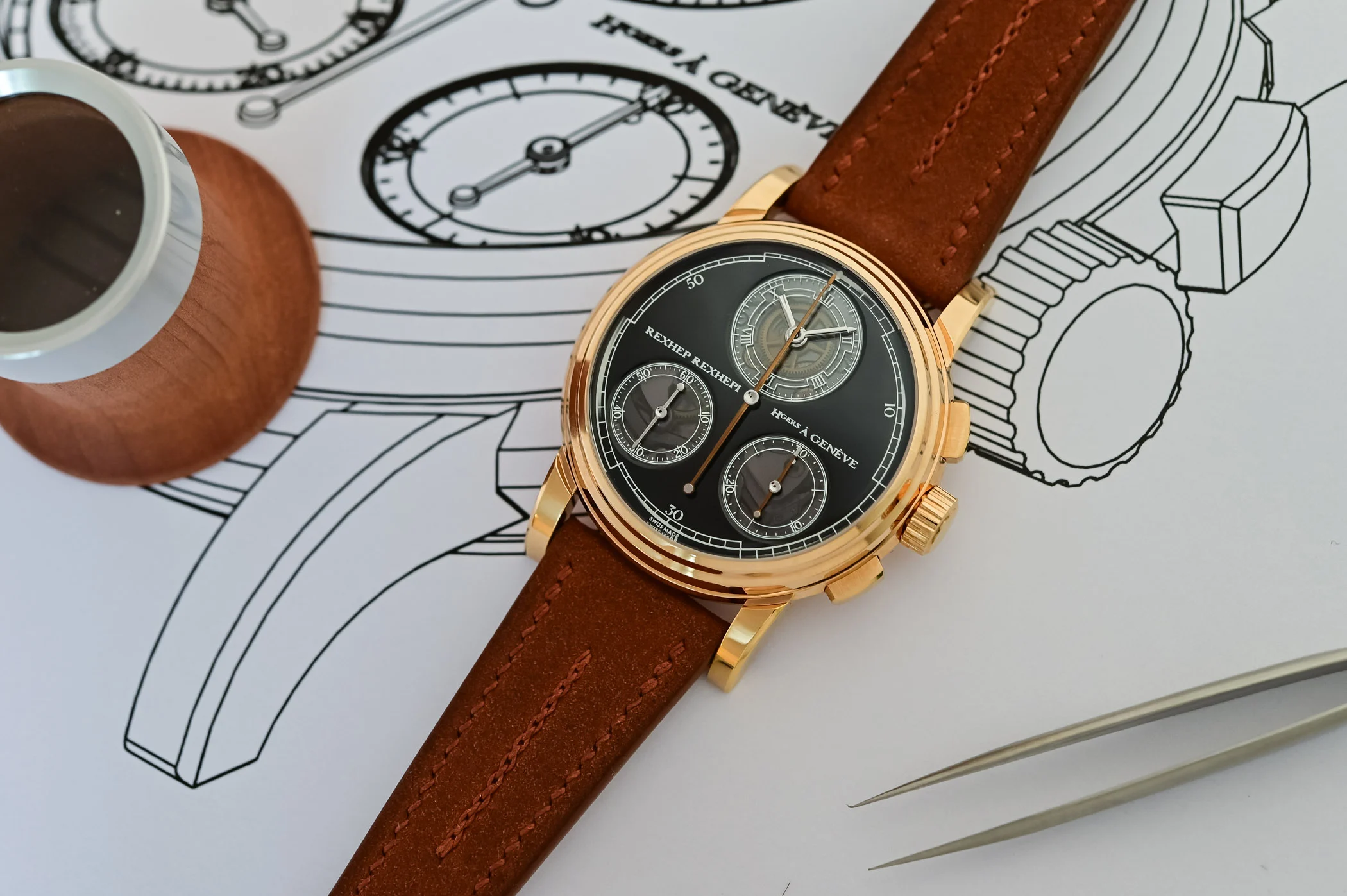 Hands-on – Rexhep Rexhepi Presents the RRCHF Chronograph Flyback