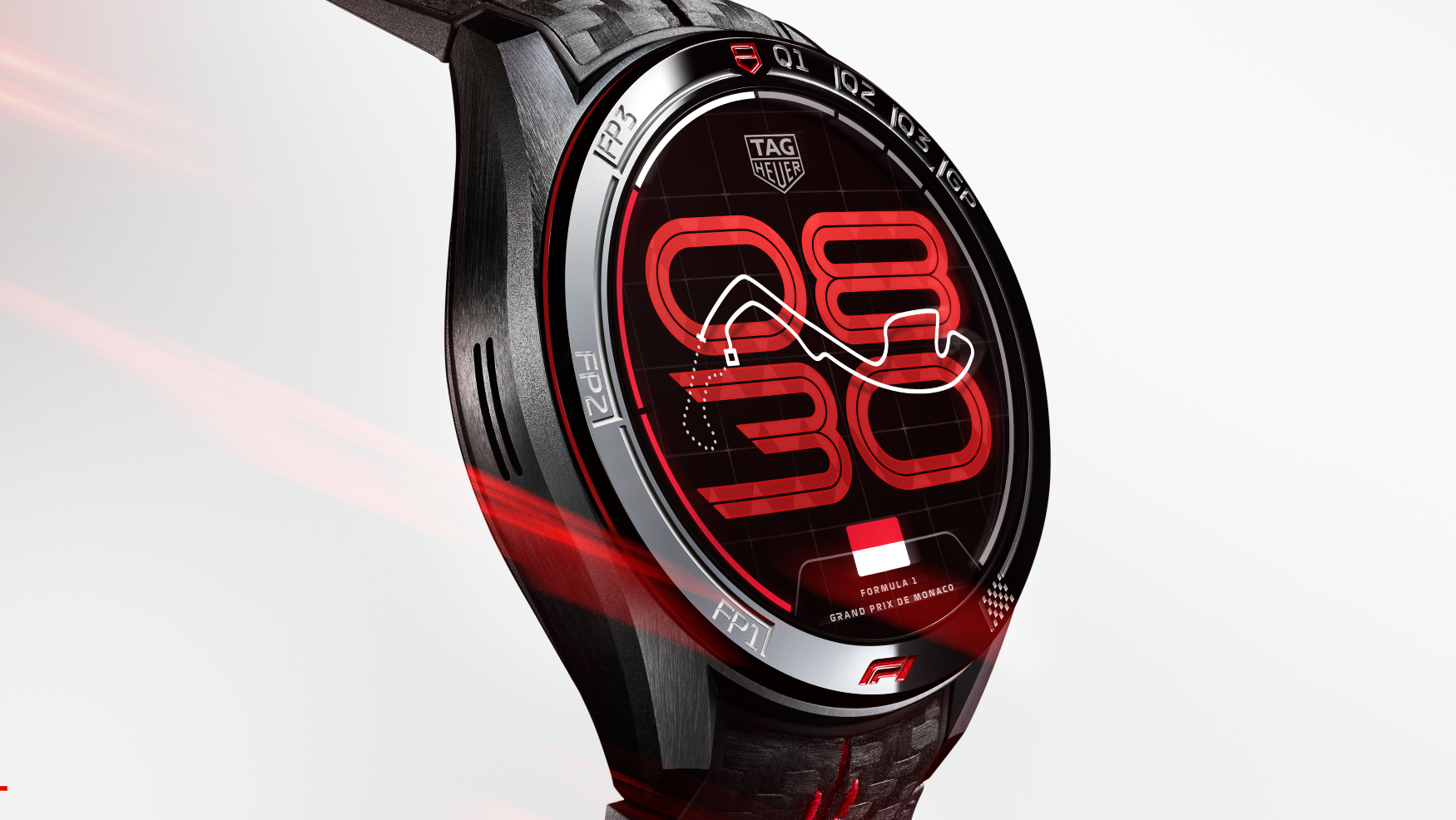 TAG Heuer’s Connected Caliber E5 45mm x Formula 1 keeps you on track, and on the track