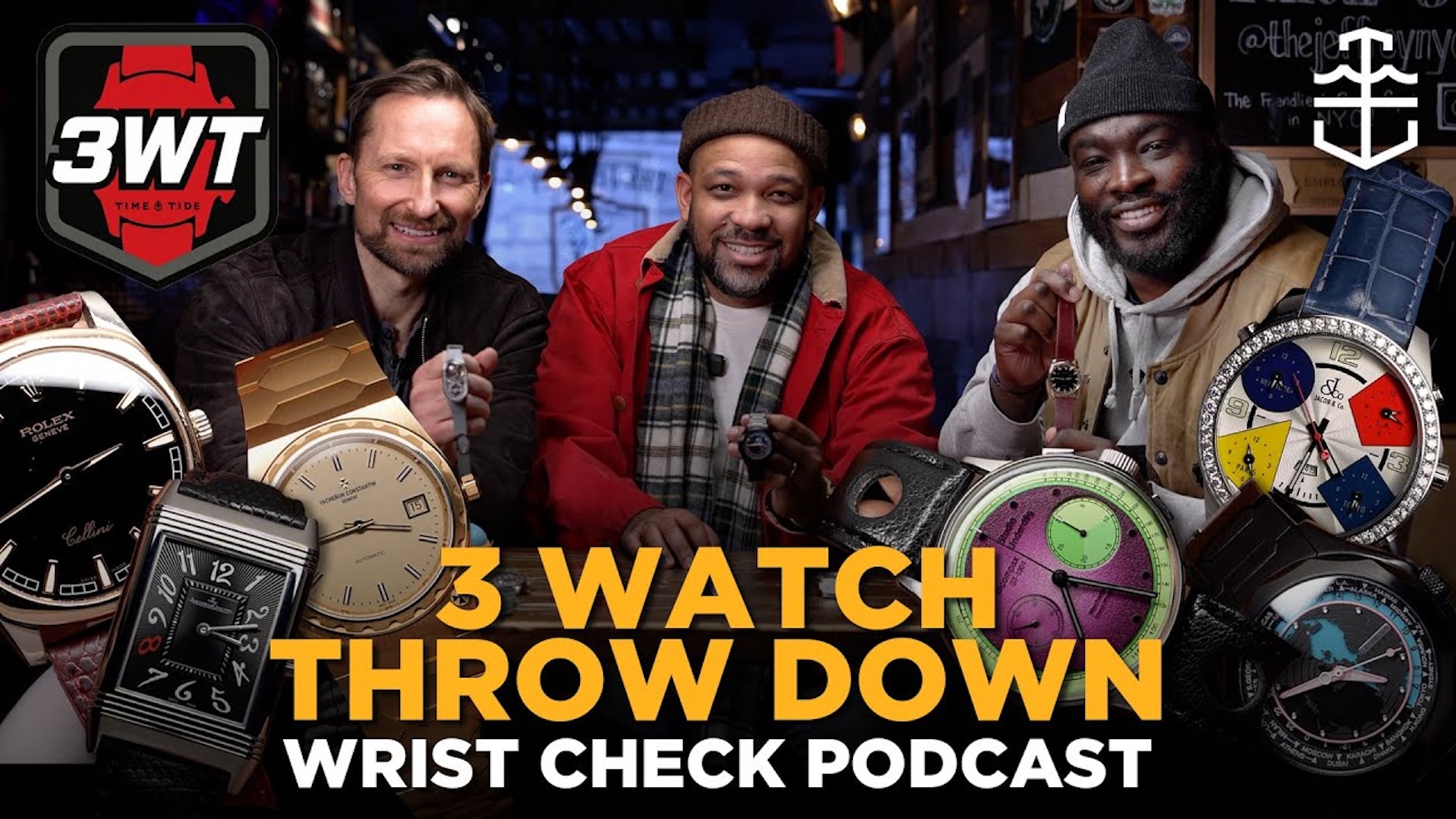 The Wrist Check Pod guys join us for a 3-WATCH THROW DOWN