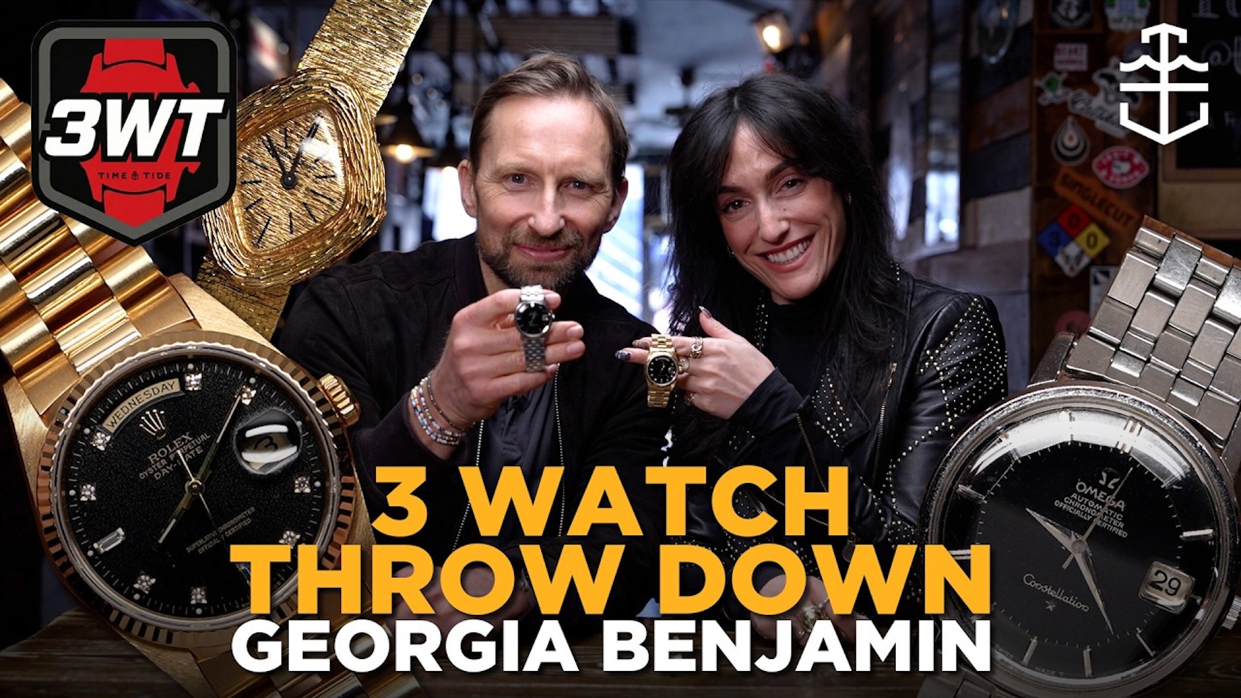 Georgia Benjamin’s 3-Watch Throw Down: Vintage Omega, Rolex Day-Date & Family Heirloom