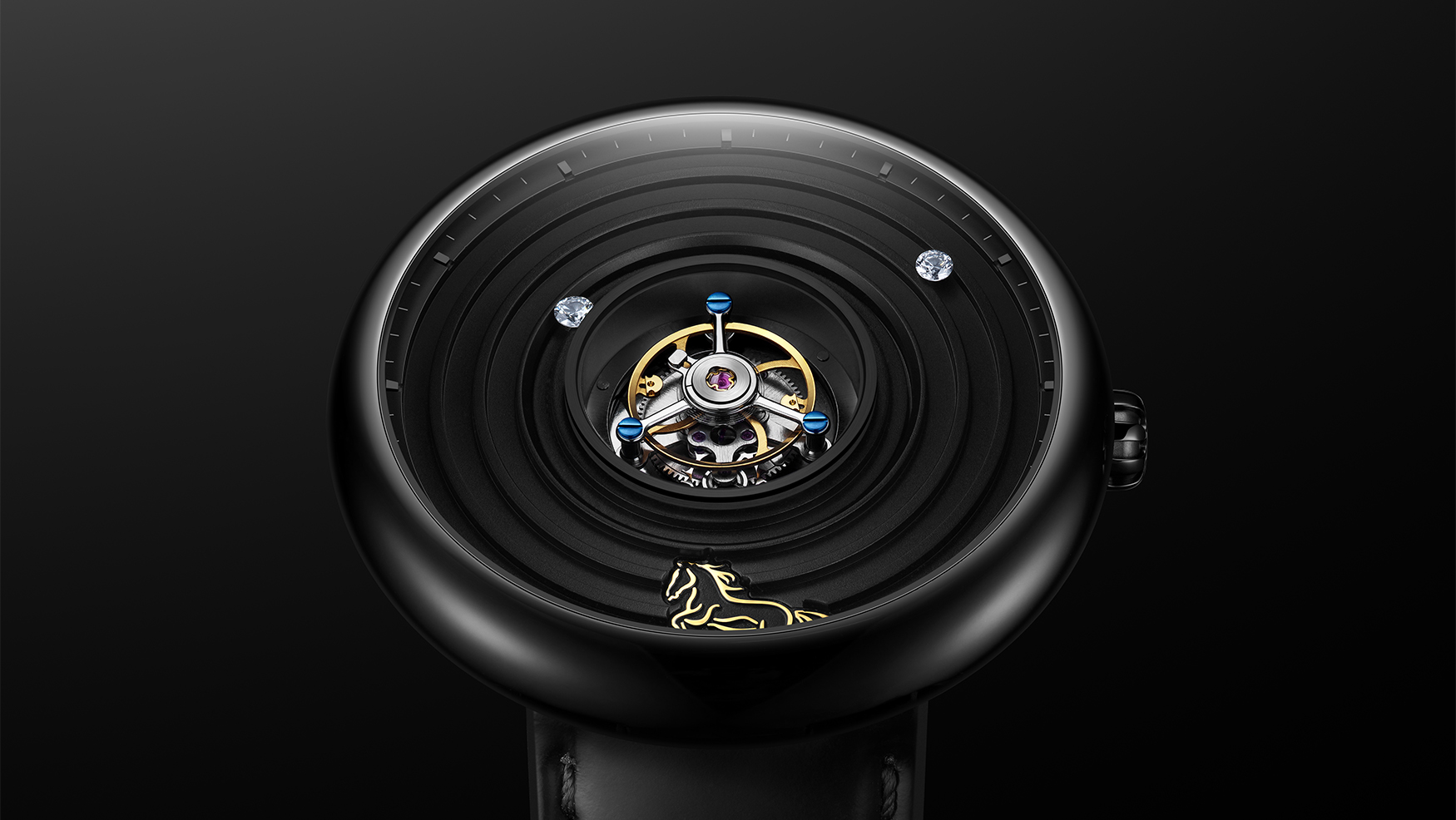 CIGA design celebrates the Year of the Horse with a new limited edition Central Tourbillon