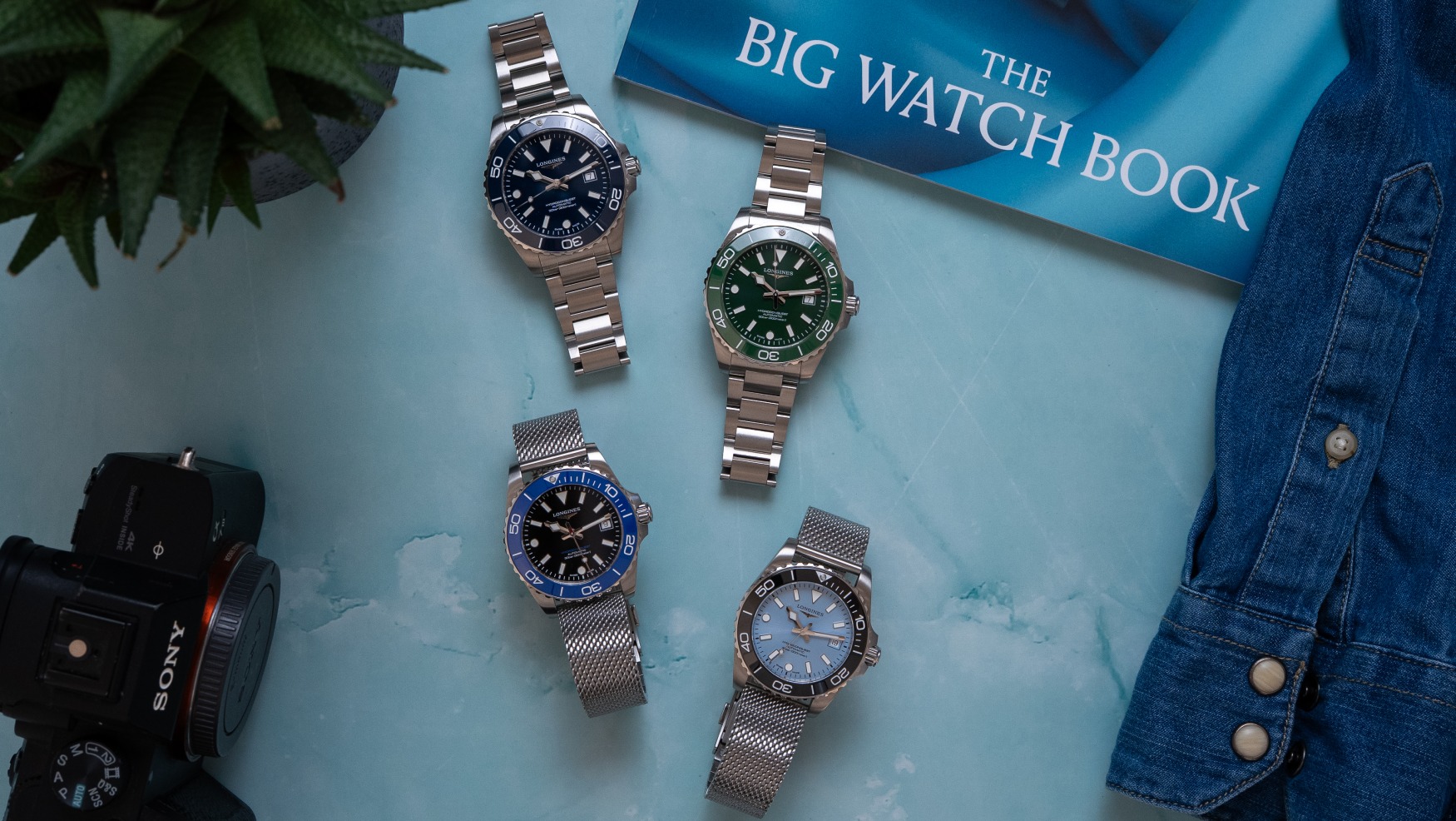 Longines updates the Hydroconquest with a smaller size and Milanese bracelet