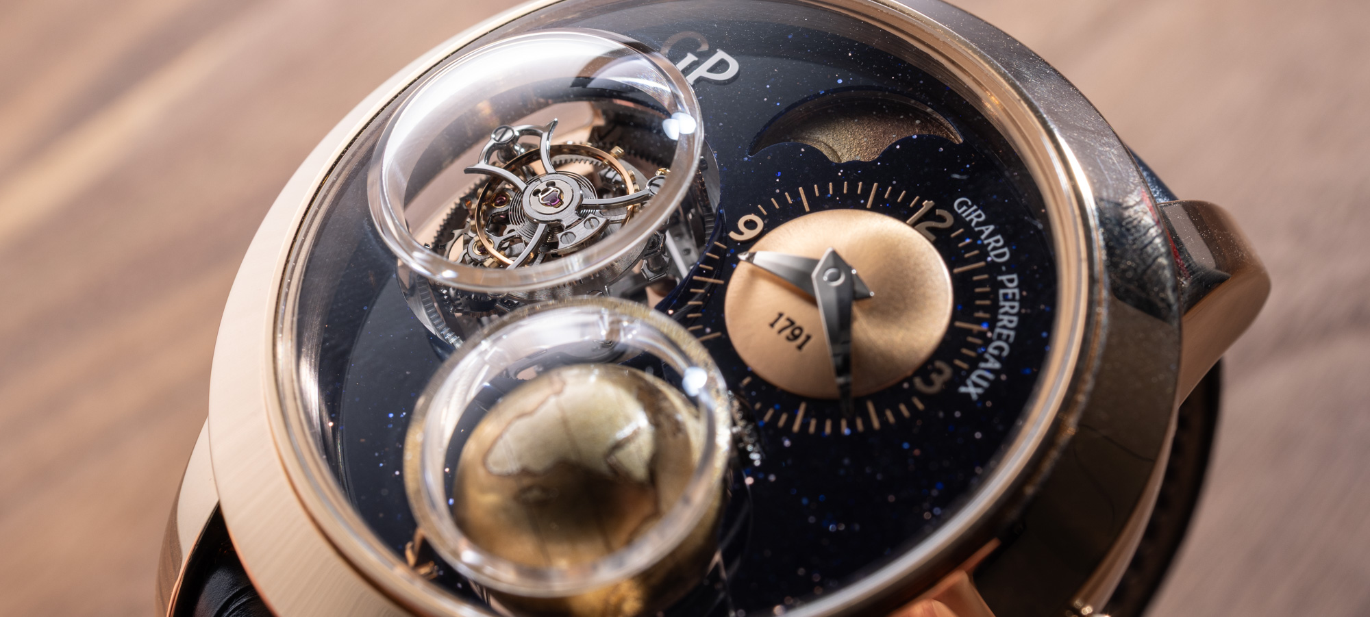Girard-Perregaux Planetarium Tri-Axial Tourbillon Watch Hands-On: Bulging With Earth