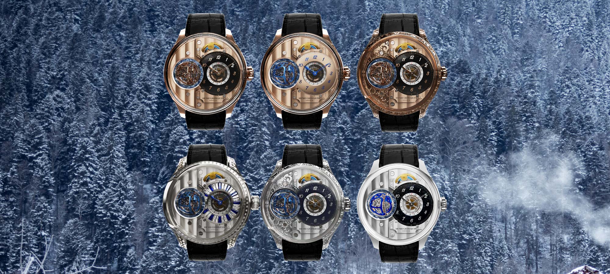 New Release: The Henri Grandjean & Cie Magician Watch Showcases A Mysterious Triple-Axis Tourbillon