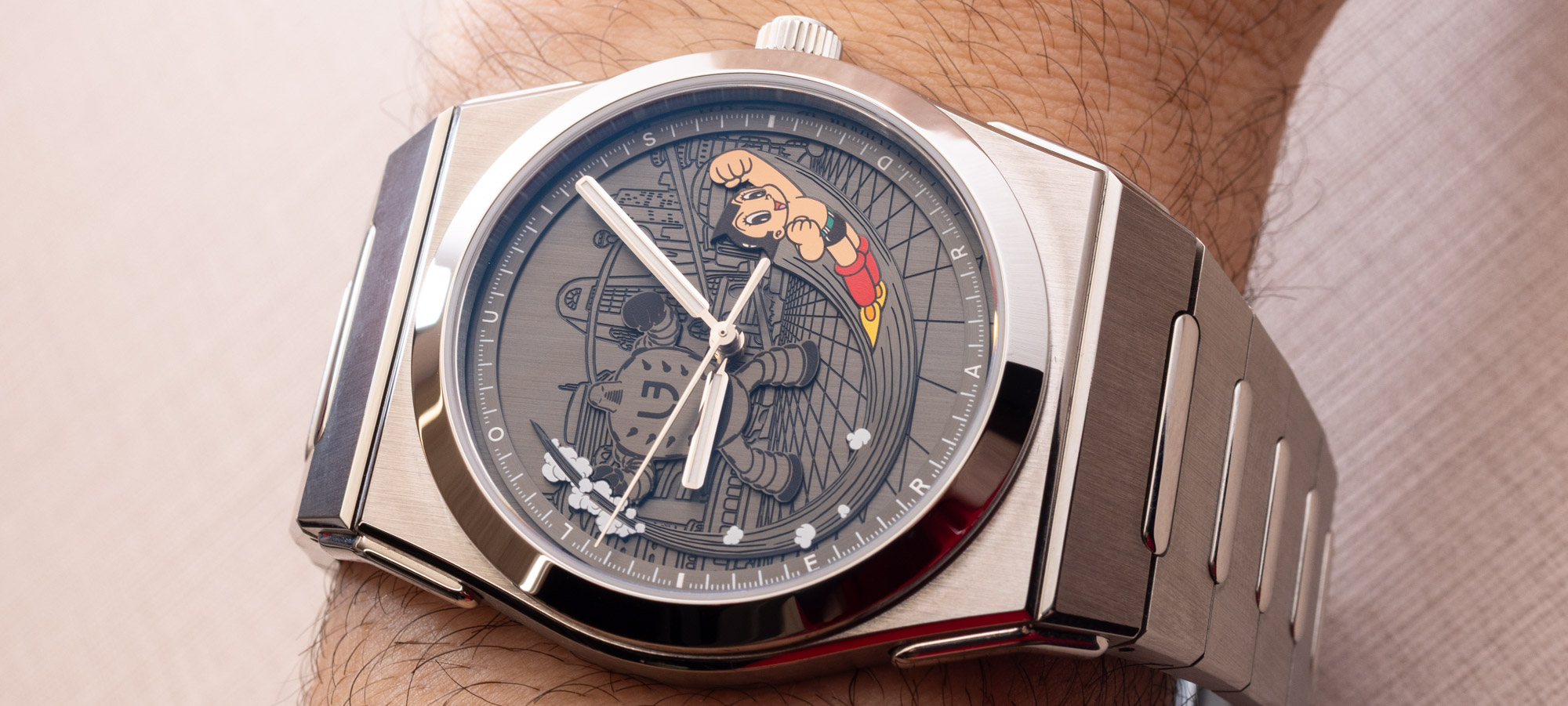 Louis Erard 2340 X Astro Boy Watch Hands-On: A Refined Pop Art Character Dial