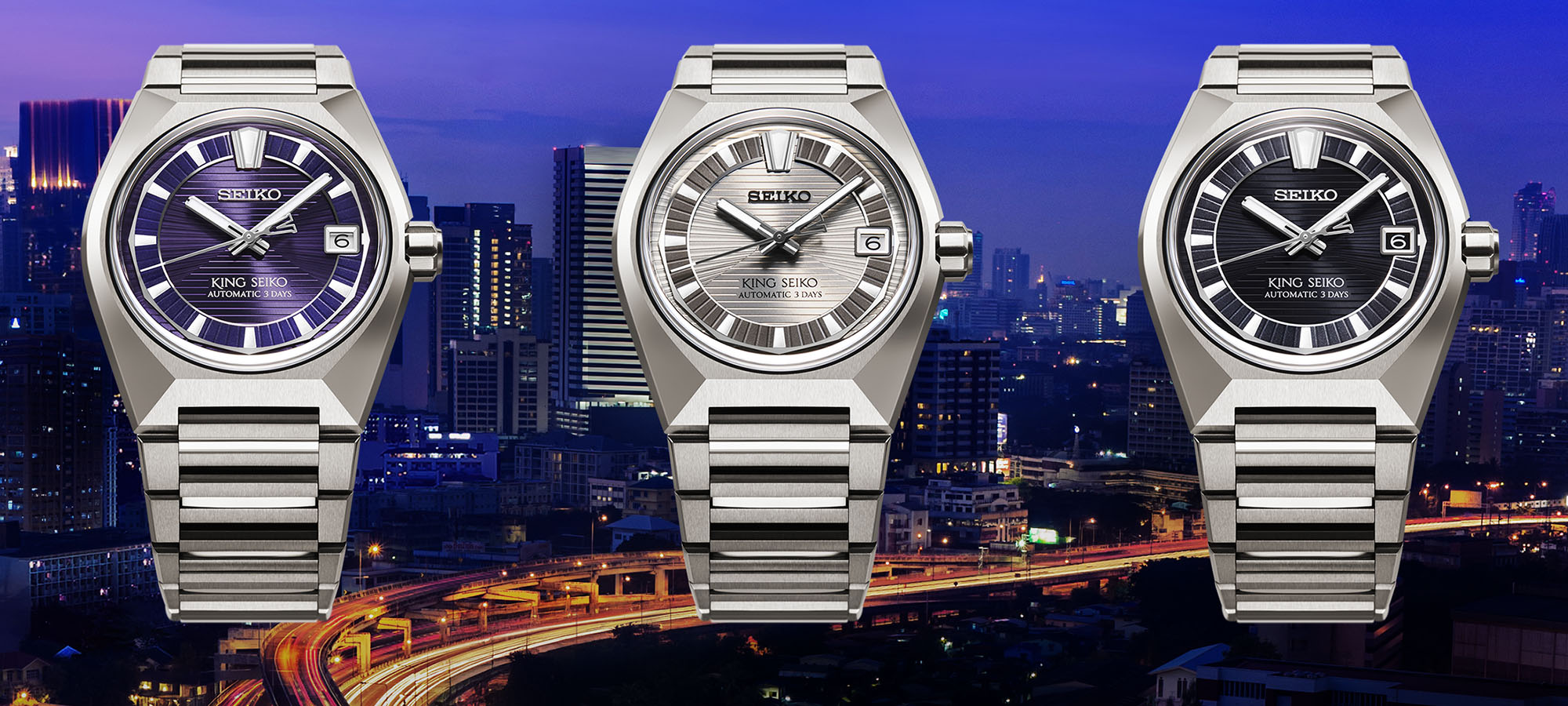 New Release: Three New Titanium Watches Join The King Seiko VANAC Collection