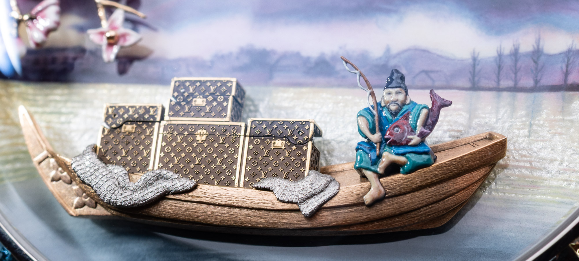 Louis Vuitton Escale Au Mont Fuji Pocket Watch Hands-On: A Unique Minute-Repeater Automaton For Japan