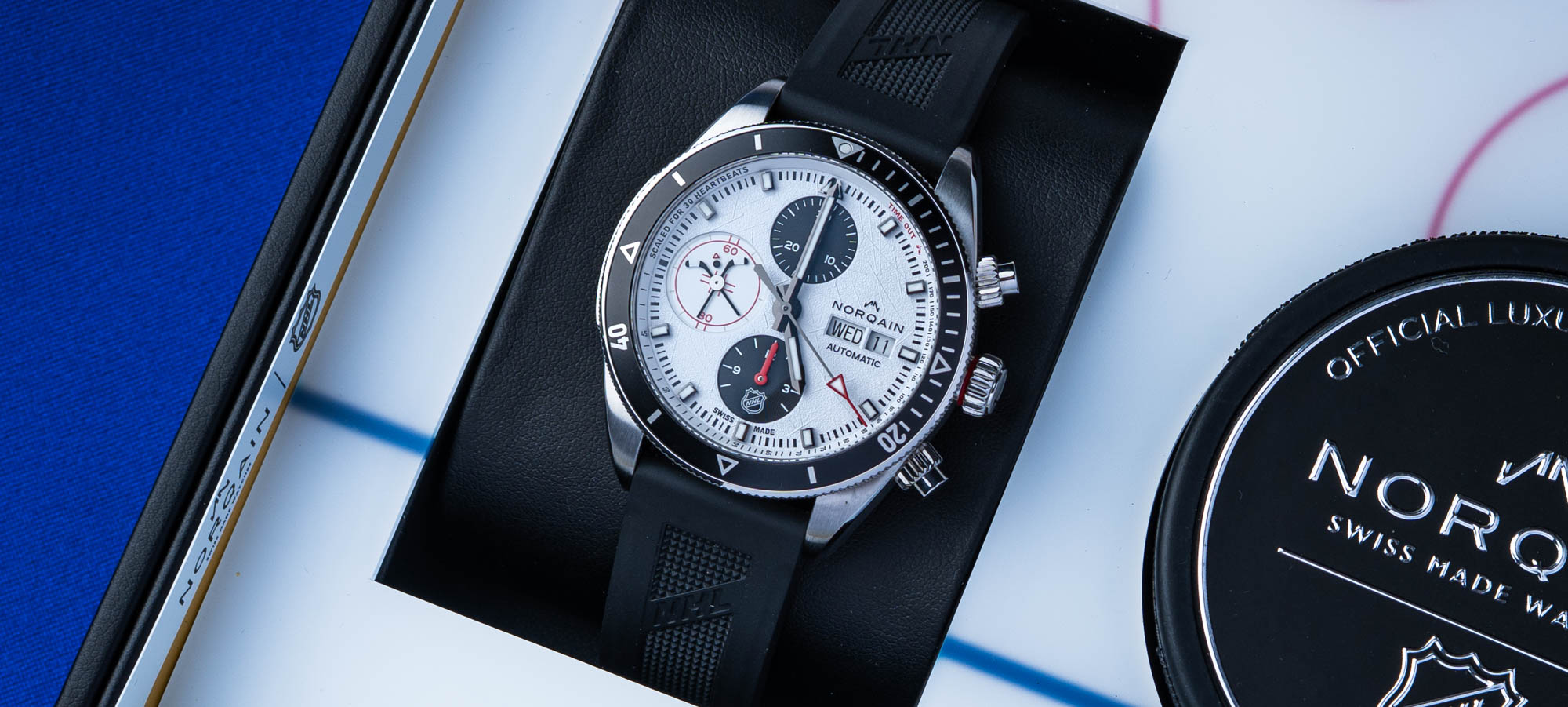 Norqain Adventure Chrono NHL Limited Edition Watch Review: A Hockey-Inspired Watch Kicks Off The Brand’s New Partnership
