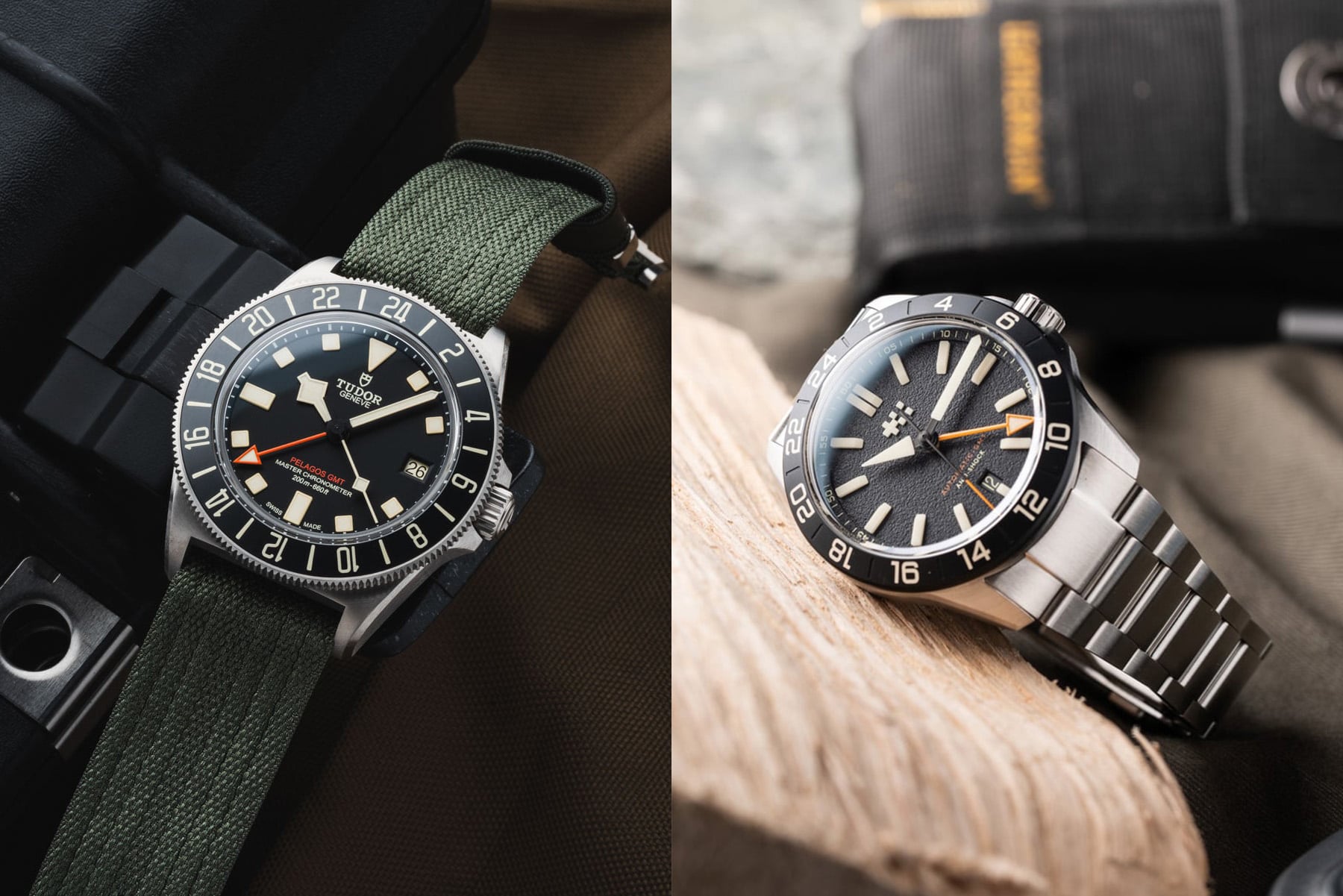Sunday Morning Showdown: Tudor Pelagos FXD GMT Vs. Christopher Ward C63 Sealander Extreme GMT