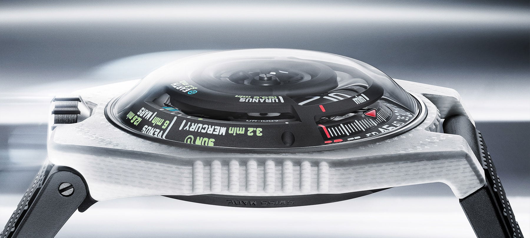 Introducing: The Urwerk UR-100V Lightspeed Ceramic